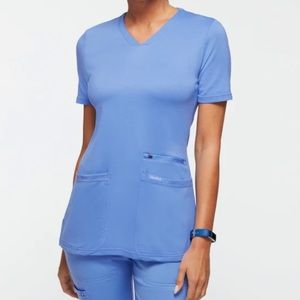Jaanuu scrubs small top, XSmall bottom